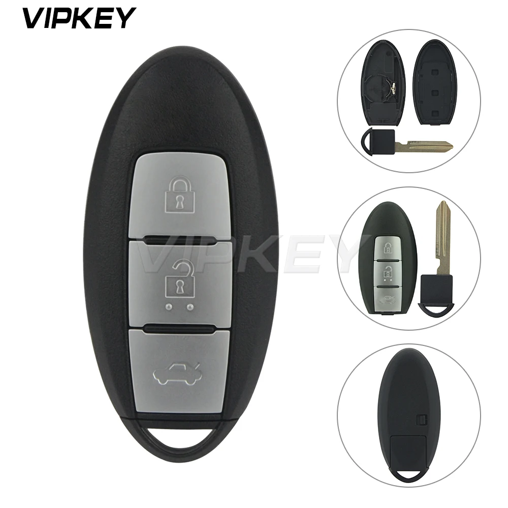 

Remotekey Smart Keyless Entry Case Shell 3 Button 2008 2009 2010 2011 2012 For Infiniti EX35 FX35 FX50