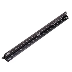 17cm -90038 Model Triangular Scale Ruler For1/12 1/24 /1/32 1/35 1/48 1/72 Model Scale Ruler Measuring Scale Tool