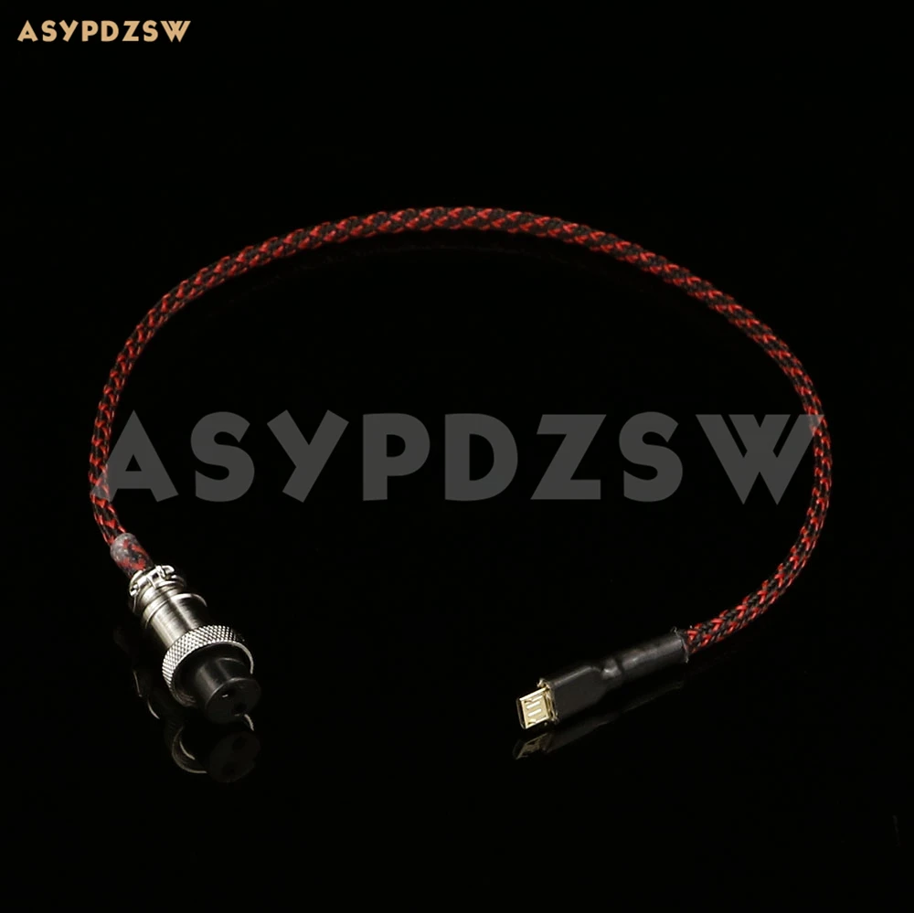 LX01M MIC-USB netzteil kabel GX16 zu Micro USB adapter kabel Für Raspberry