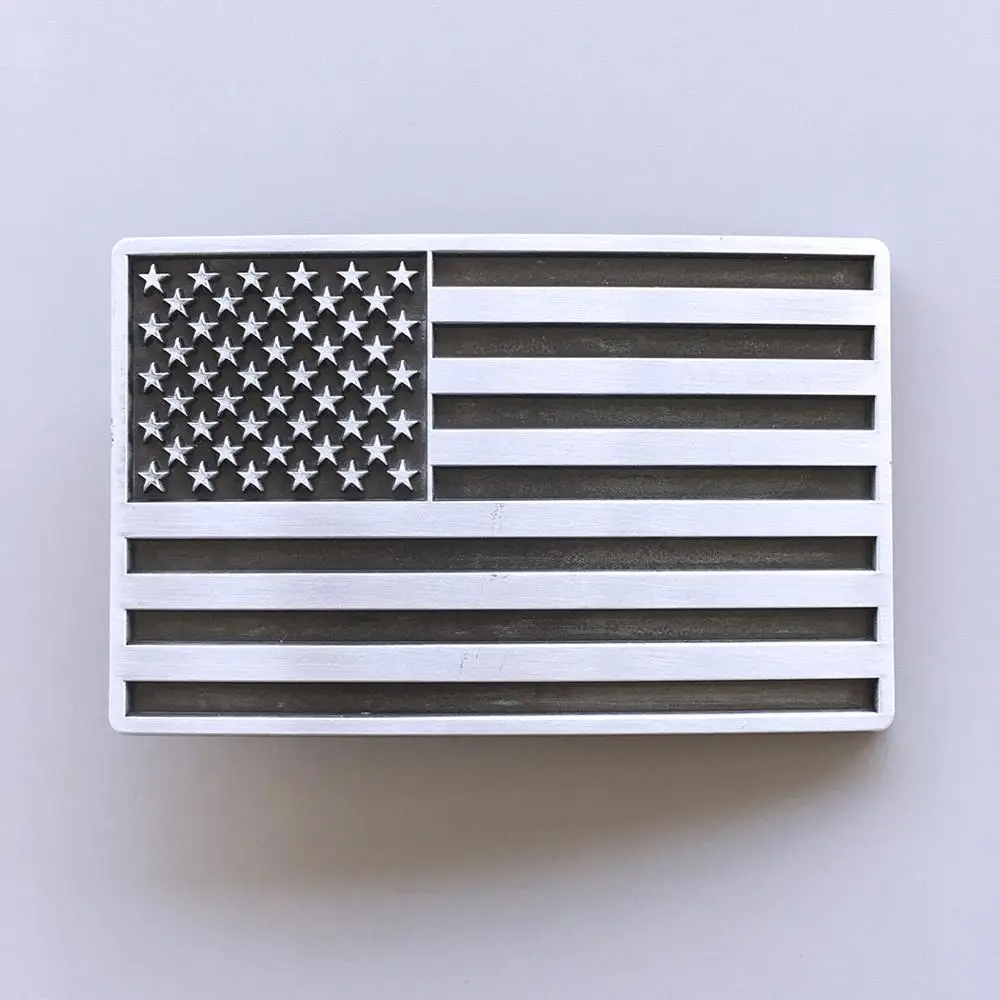 

New Vintage American USA Flag Rectangle Belt Buckle Gurtelschnalle Boucle de ceinture BUCKLE-FG028AS Free Shipping