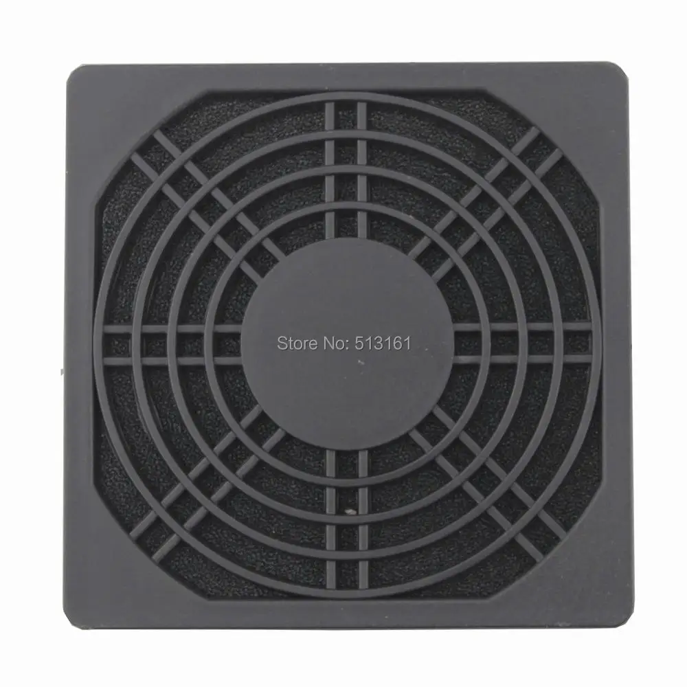 20 cái/lô Gdstime 8 cm 8 mét Nhựa Lọc Cooler Fan PC Chống Bụi Meshy Lọc Đen Trường Hợp Fan Hâm Mộ Nướng Bìa