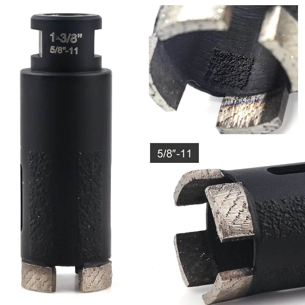 Dry and wet 1-3/8 inch 35mm diamond drilling bit for grinding granite and Marble