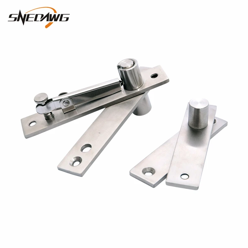 

Pivot Hinge 130x25mm Stainless Steel Hidden Cabinet Hinge 360Degree Rotatary Cupboard Conceal Furniture Pivot Hinge