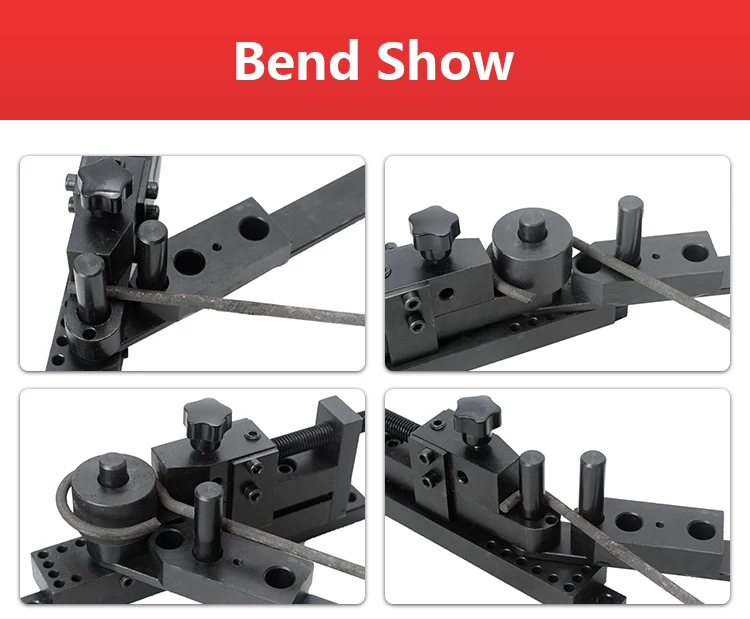 4つの手動曲げ機,パイプ曲げ可能な金属材料に適しています