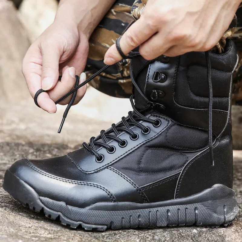 Men Women Outdoor Hiking Ultra Light High Shoes Boot Fan Hunting Climbing Training Desert Boots