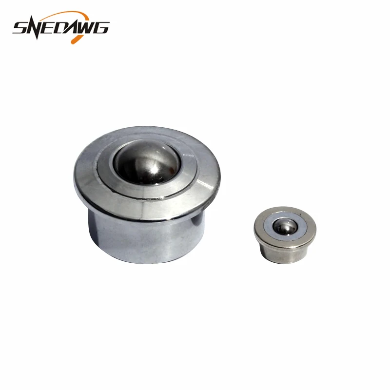 Ball Transfer Unit Ball Bearing Steels SP-8/SP-12/SP-15/SP-22/SP-25 Ball Bearing Unit Transfer Bearing Conveyor Roller Wheel