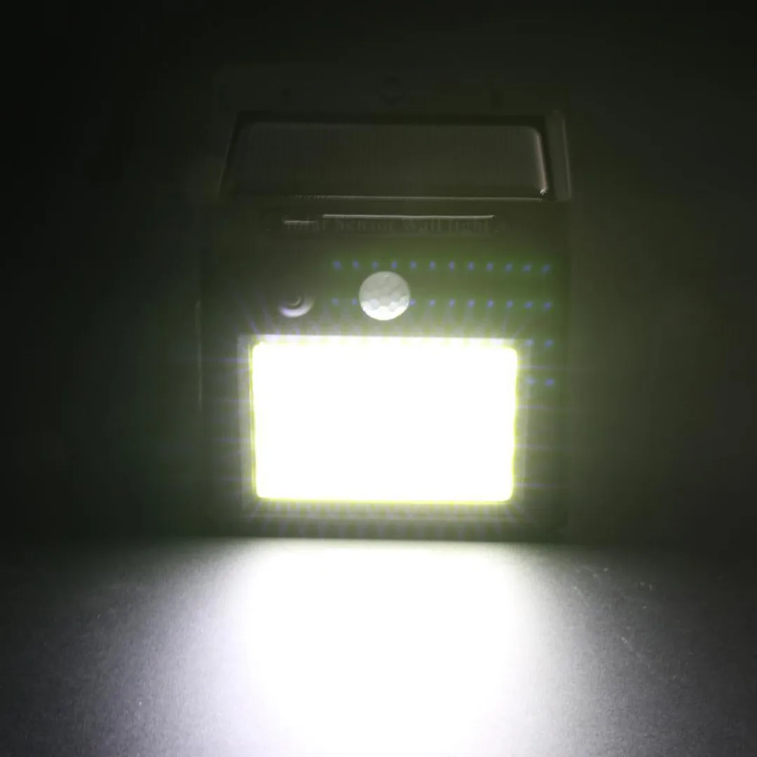 Newest 48 LED Waterproof  Solar Power PIR Motion Sensor Wall Light Outdoor Garden Lamp