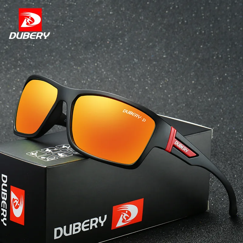 DUBERY Polarized Sunglasses Men's Driving Shades Male Sun Glasses For Men Safety 2024 Luxury Brand Designer Oculos 2071