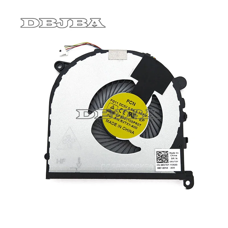 GPU Fan for Dell XPS 15 9550 Precision 5510 P/N 0RVTXY RVTXY DFS501105PR0T FG11