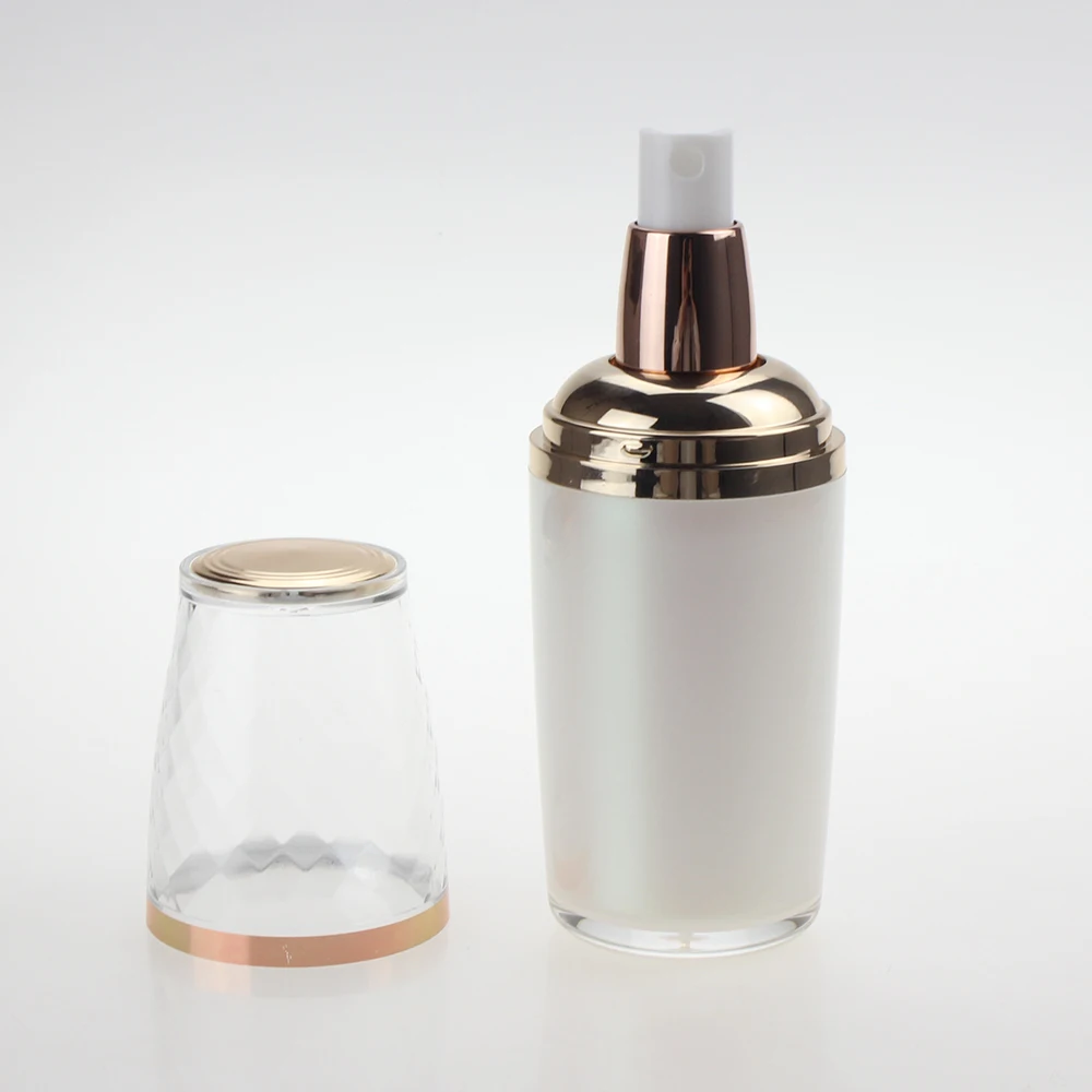 High grade 50ml bottle dispenser pump travel portable perfume bottle with spray bottle, perfume bottle plstic packaging