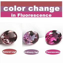 Alexander color change brilliant cut created stone beads faceted for jewelry DIY gems stone loose Cabochon Oval Shape