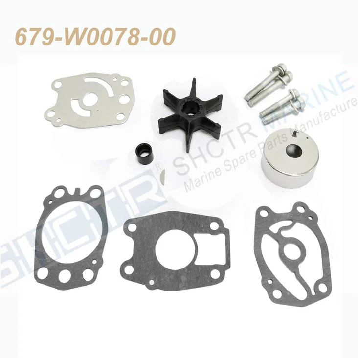 

SHCTR Water Pump & Impeller Kit for OEM 679-W0078-00,Sierra 18-3397,40/50HP