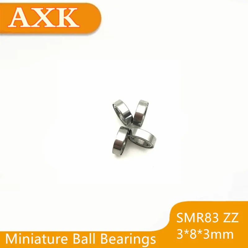 2023 Rushed Thrust Bearing Axk 10pcs/lot  Mr83 Smr83 Z Smr83zz L-830zz X3zz 3*8*3 Mm Miniature 440c Material