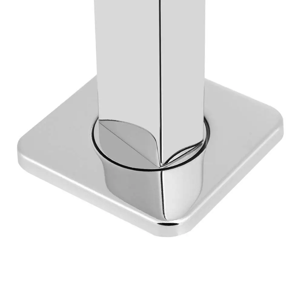40 Cm Vuông Tắm Cánh Tay Nối Dài Cánh Tay Treo Tường Tắm Tắm Cần Tắm Cánh Tay Chrome Cố Định Ống gắn Chân Đế