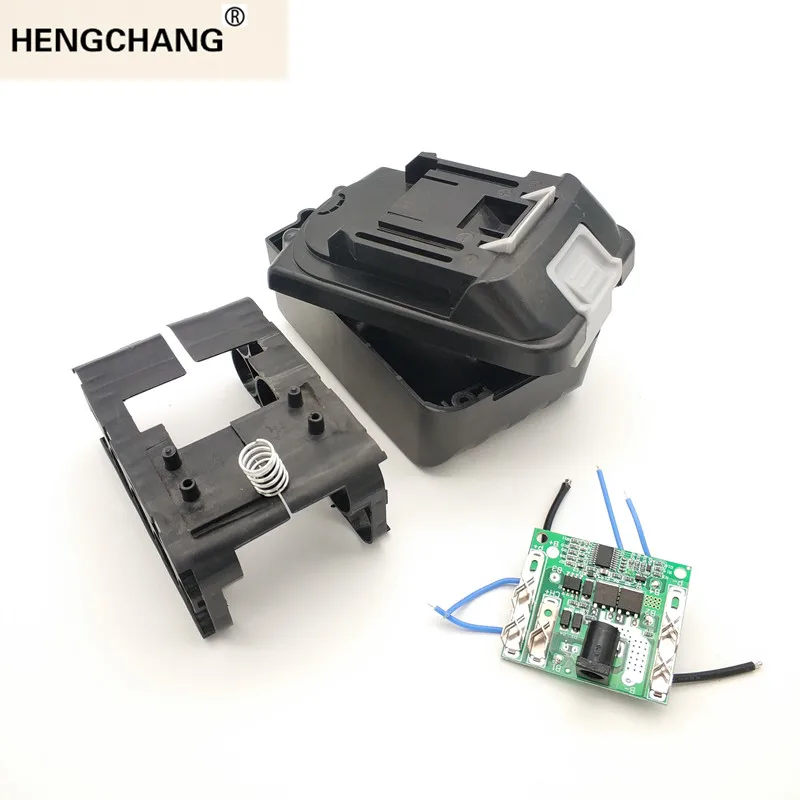 18V Power Tools Battery Case with BMS 21v Box Wireless Electric Angle Grinder Cutting 18650 Holder Li-Ion