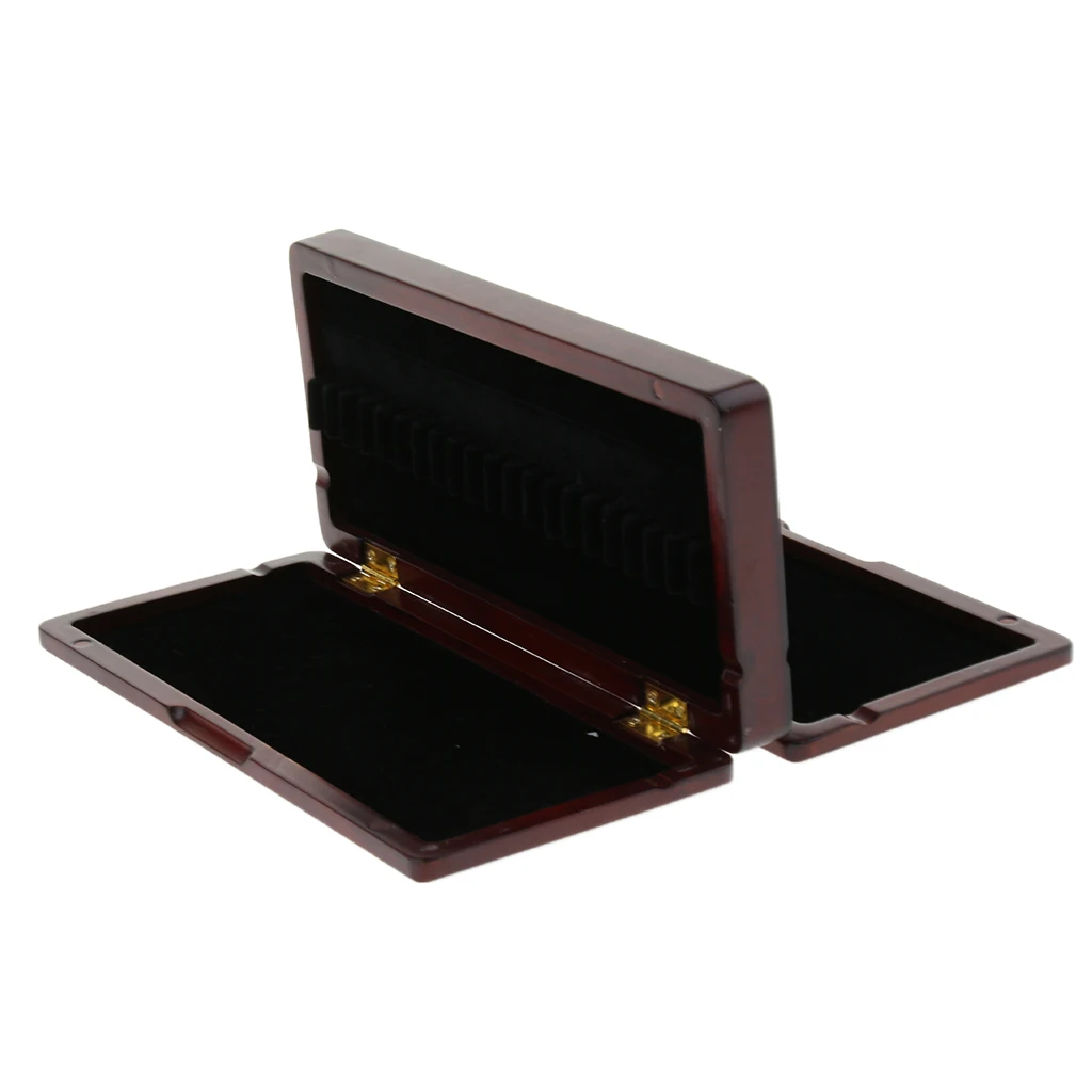 Oboe 40 Reed Storage Case Box for Woodwind Instrument Parts Oboe Reeds Tools Musical Accessories Wooden Box