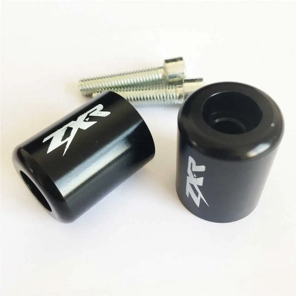 

A pair Motorcycle Grips Handlebar Bar End Bike For Kawasaki Ninja 250R EX250 500R EX500 650R ZX9R ZX10R ZX11 ZX12R ZX14 Aluminum