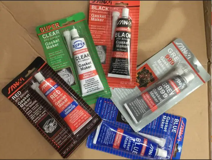 5pcs HIGH PERFORMANCE RTV SILICONE GASKET MAKER OIL RESISTANCE