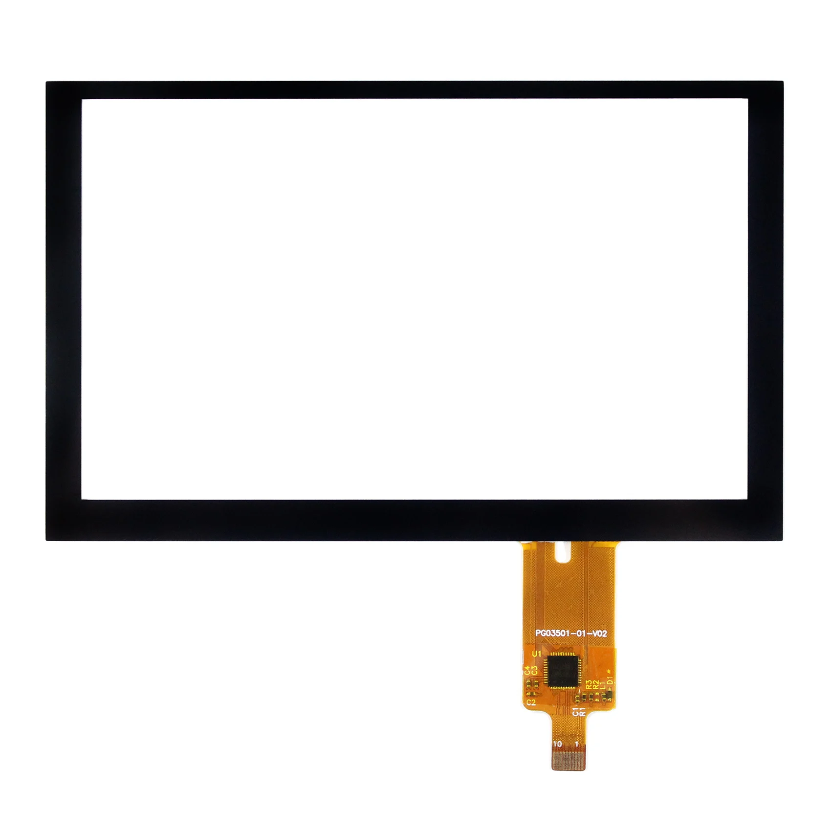 

5 in Capacitive Touch Panel work for 800X480 16:9 LCD Screen AT050TN43 HSD050IDW1 VS050T-002A