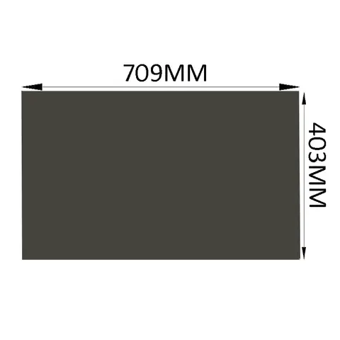 10 unids/lote nuevo 32 pulgadas 0 grados mate 715MM * 403MM Monitor LCD LED polarizador hojas de película polarizadora para Samsung TFT LCD LED TV