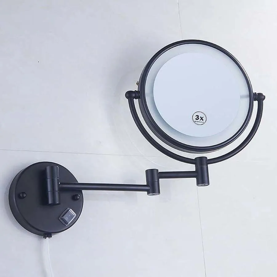 Brass Led Lamp Mirror For Bathroom 8