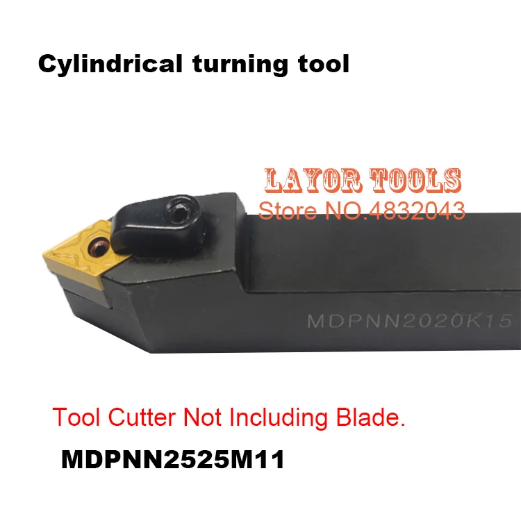 MDPNN2525M11 Turning Tool Holder,CNC tool holder,External turning tools,Lathe Metal cutting tool for DNMG110404/08 Inserts