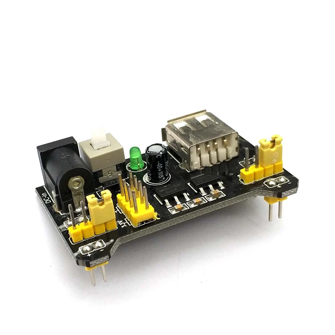MB102 Breadboard Netzteil Modul/MB102 weiß Breadboard Gewidmet Power Modul 2-weg 3,3 V 5 V MB-102 solderless Brot Bord