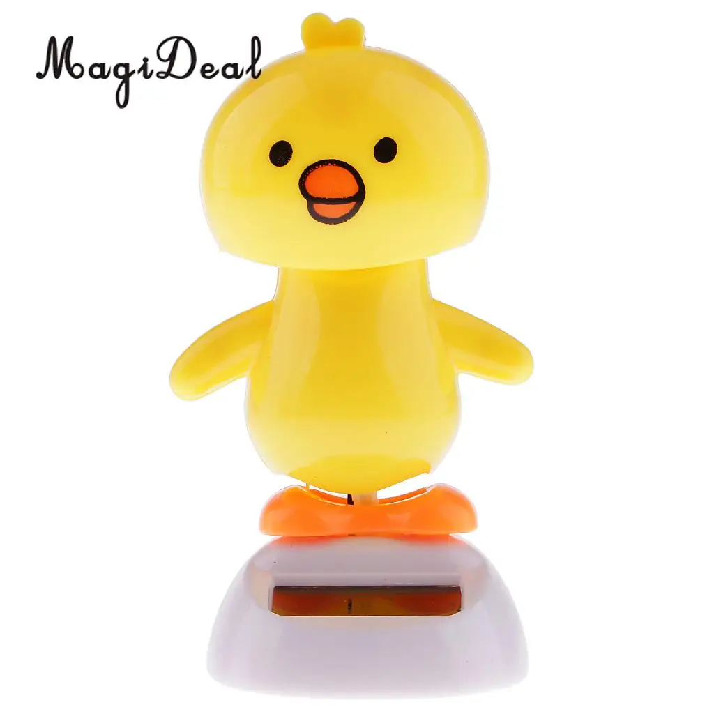 MagiDeal Solar Powered Dancing   Toy Car Ornament Bobble Head Dog Animal Toy for Home Office Desk Table Decor 10Kinds