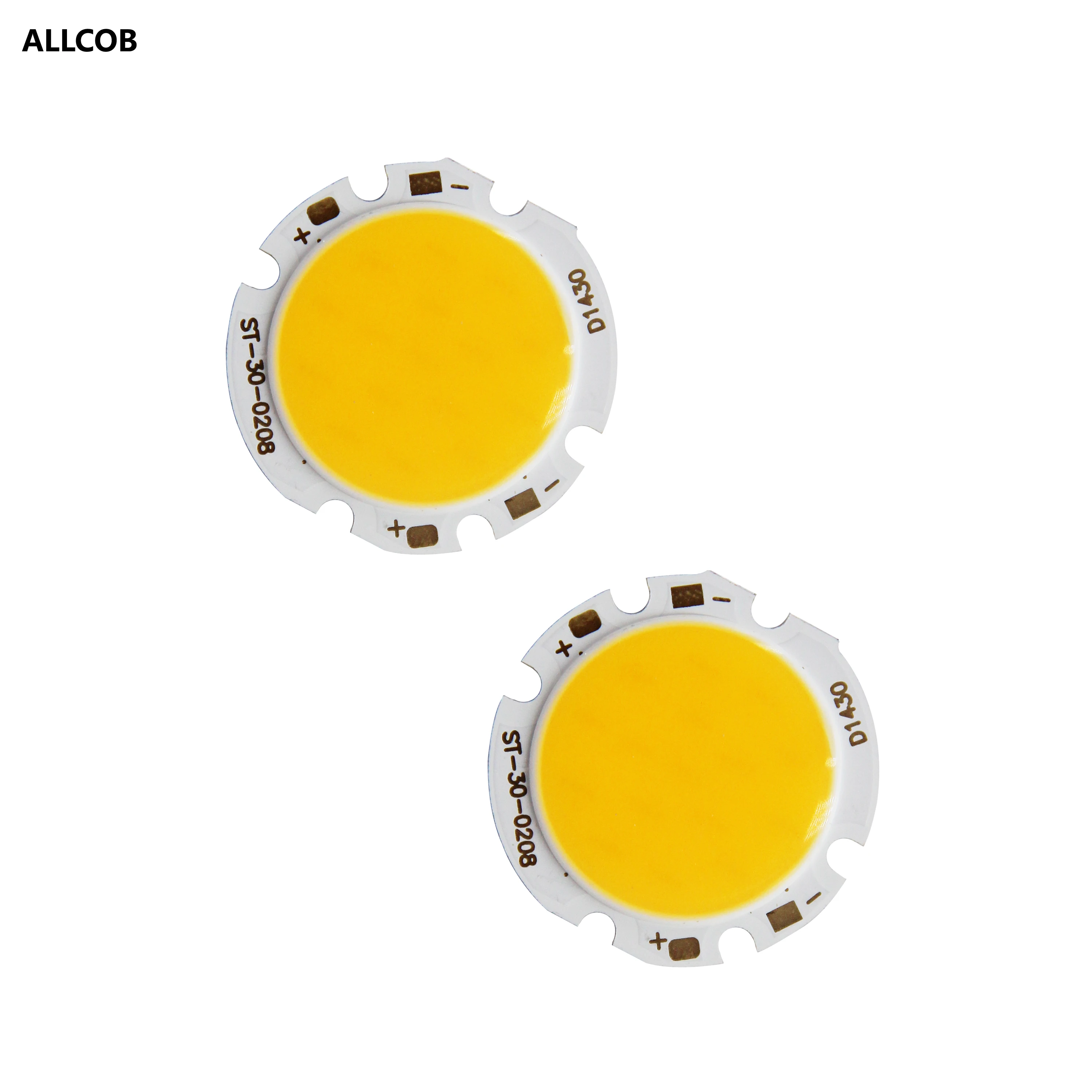 Round Aluminum LED Light Source Module, COB Lâmpada para Interior, DIY Cob Chip, 3W, 6V, 7V DC, 30mm, Promoção
