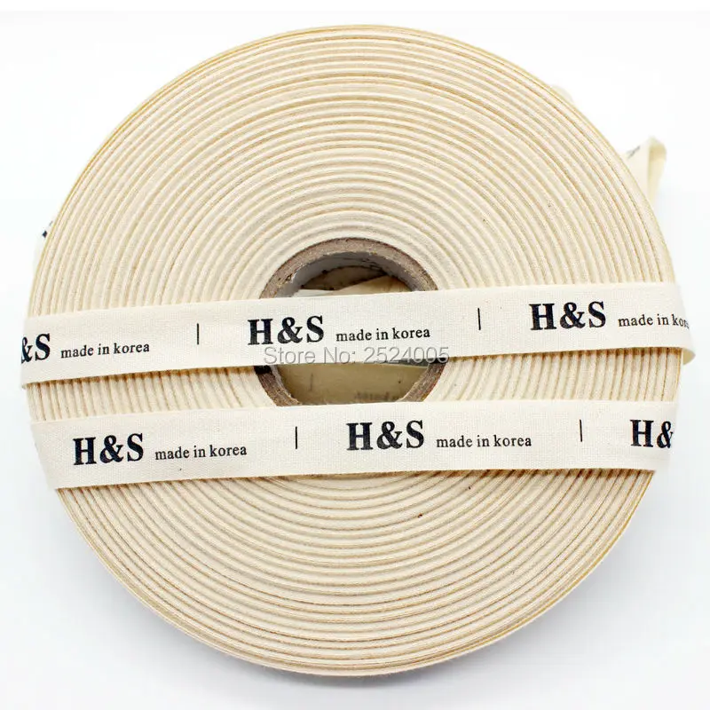 1000 pcs per roll free shipping custom garment cotton labels/washable label/customized tags/clothing printed labels/custom logo
