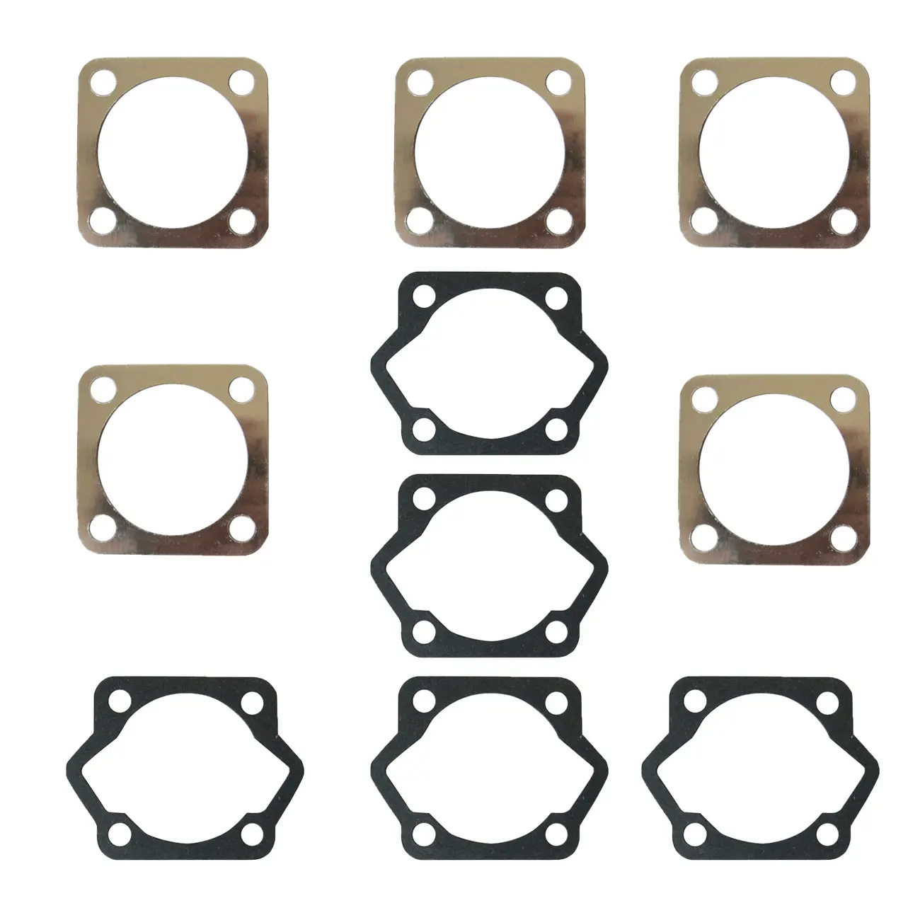 

5x Cylinder Base Bottom Gasket+5x Cylinder Head Gasket Fit 80cc Motorized Bike