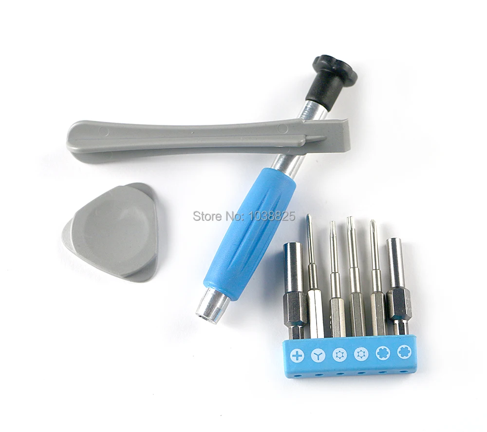 1set Screwdriver Set 9+n1 Repair Tools Kit 3.8 4.5 T6 T8 Cross three wings ferramentas tool for switch GB GBA SP Ne 3DS XL PSP