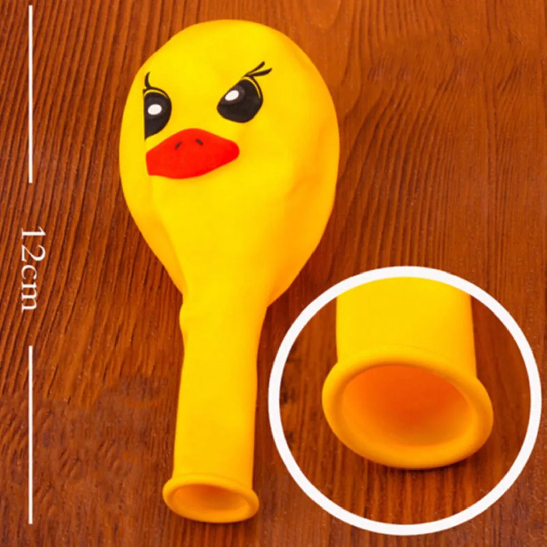 10pcs Children Yellow Duck Party Balloons Birthday&Party  Balloons Supplies