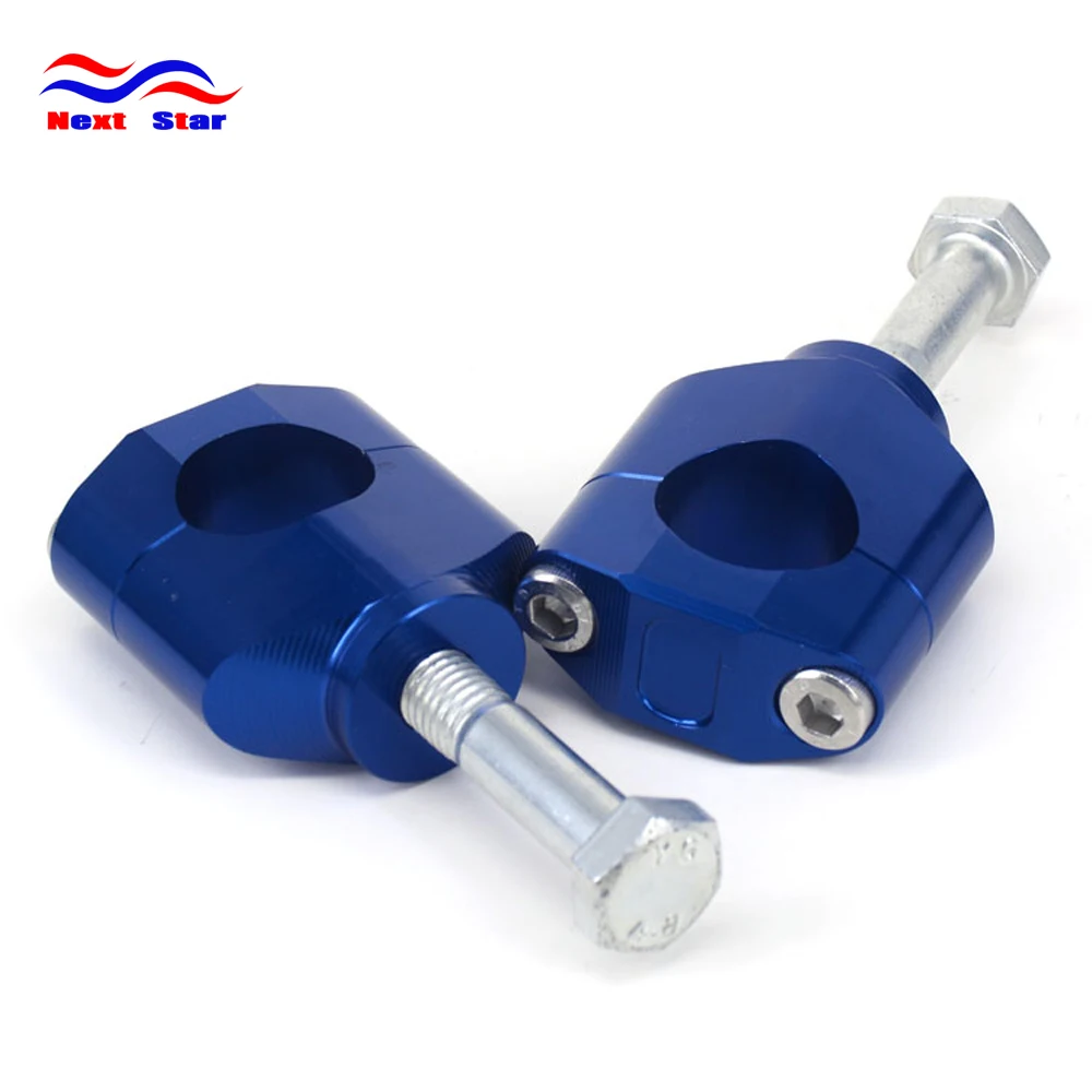 Motorcycle Aluminum Riser Mount Clamp For 1 1/8\