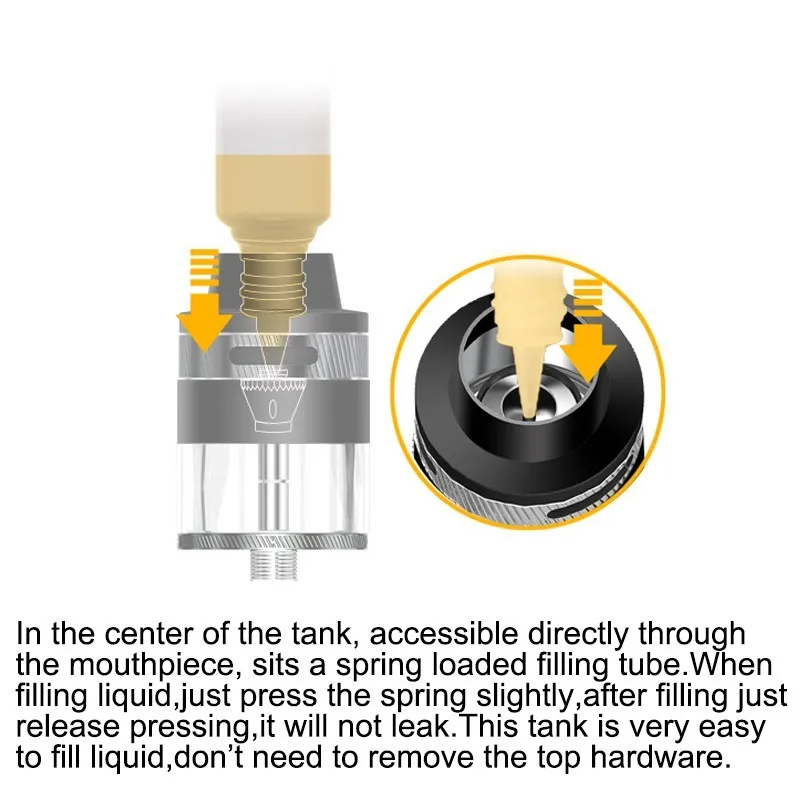 Offerta speciale sigaretta elettronica Aspire Revvo Tank 510 Thread vaporizzatore 2ML capacità Vape atomizzatore usa New Tech ARC Coil
