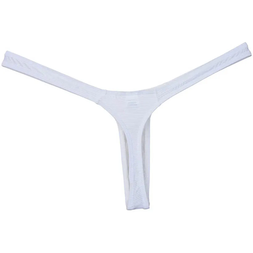 Men\'s Thong Underwear Sexy Low Rise T-Back Under Panties