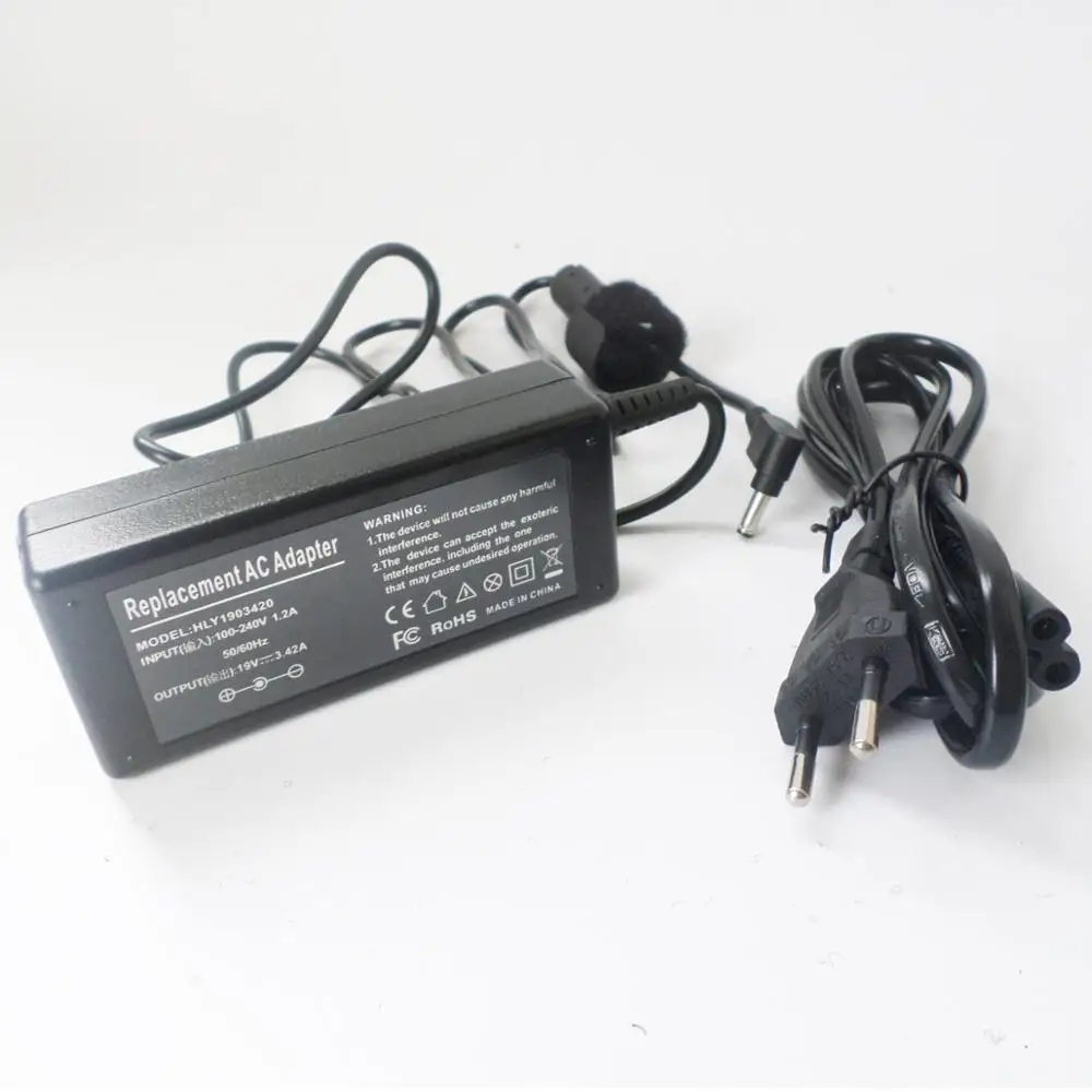 

19V 3.42A AC Adapter Power Supply Cord For Asus Zenbook UX306UA UX303LN-c4089h UX303LN-r4094h UX303LN-c4125p A19 Battery Charger