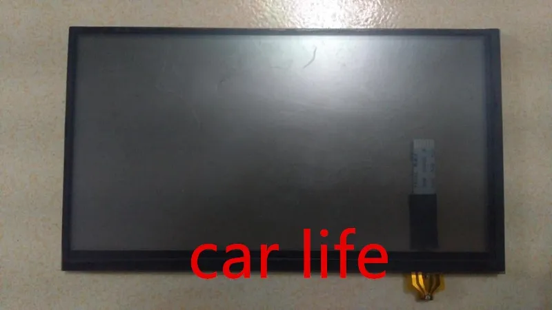 

modified 8 pins black glass touch Screen panel Digitizer Lens panel for car DVD player GPS navigation TM070RDZ07 LCD