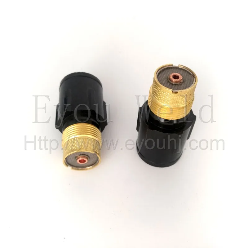 2 pcs Khí Len-Lớn Thu Thập Cơ Thể Cho WP27 Torch (Black, góc bên phải)