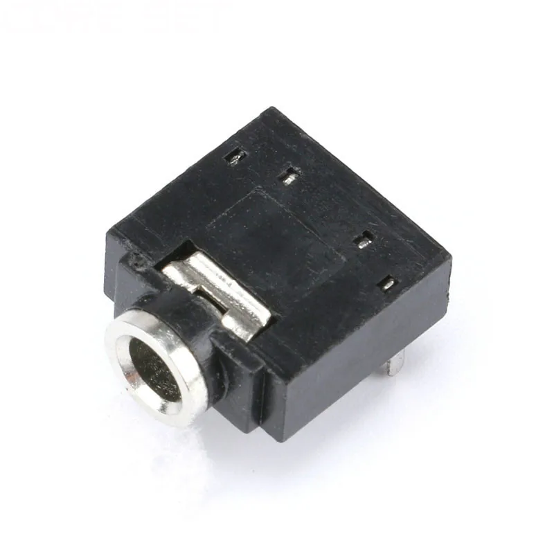 Hot 10 Pcs 5 Pin 3.5mm Female Audio Stereo Jack Socket  PJ-307 PJ307 3F07 Audio Socket