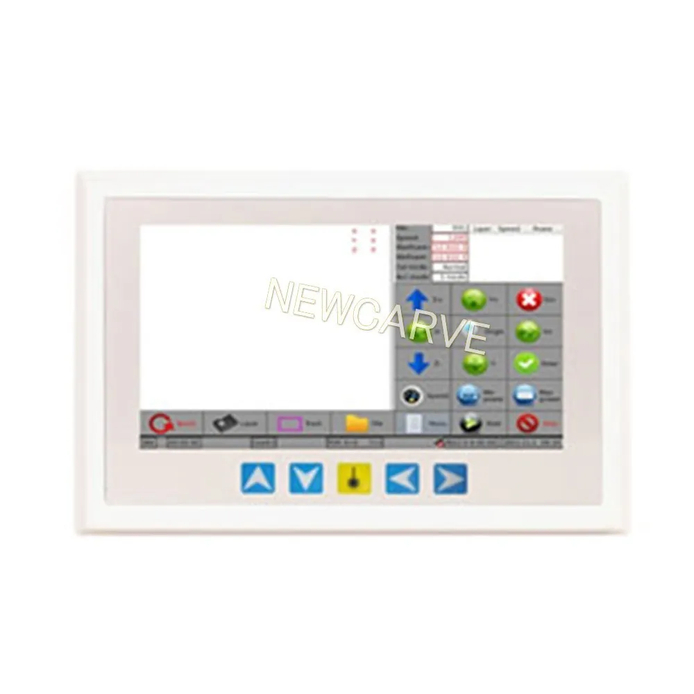 Ruida Rd RDC6344G 7 "Touch Panel CO2 Regolatore DSP Per L'incisione del Laser E Macchina di Taglio Laser RDC DSP 6344G NEWCARVE