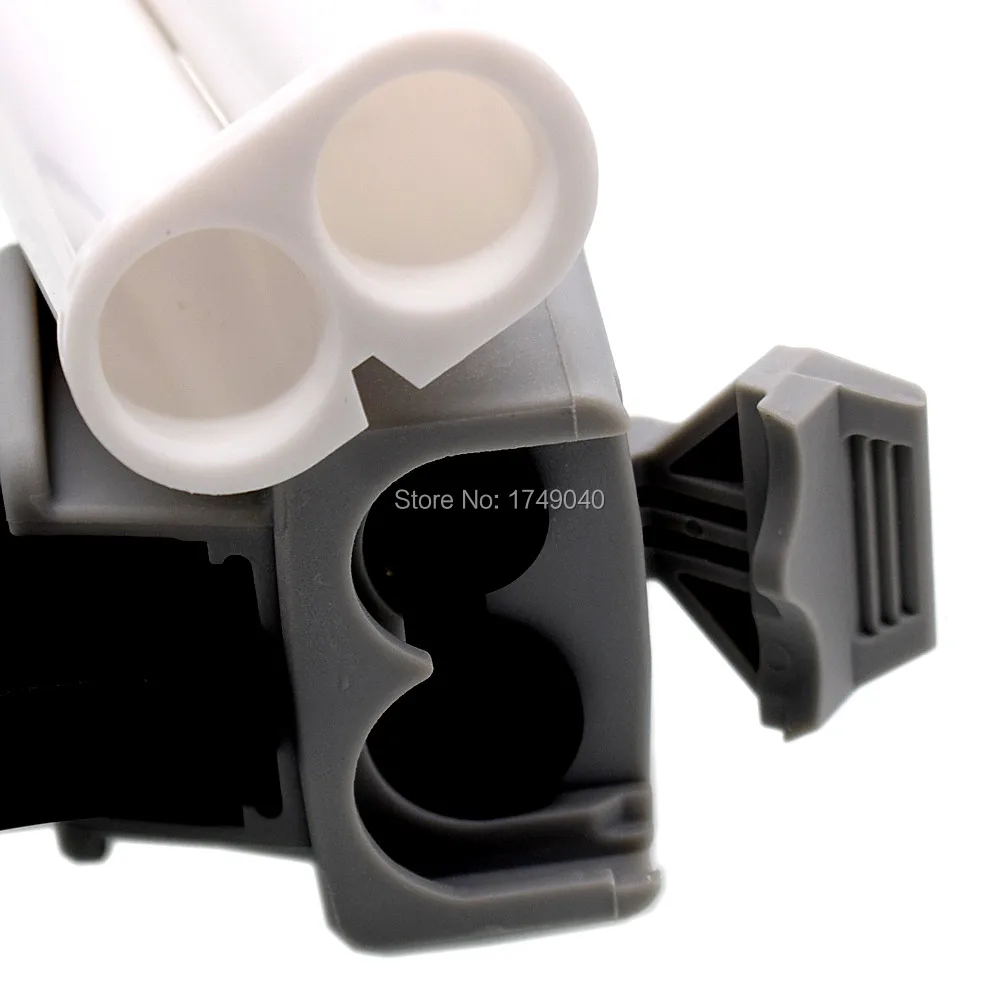 Pistola de calafateo Manual, dispensador de pegamento 1:2 AB para tipo redondo, 50ml, 1:1, 1:2