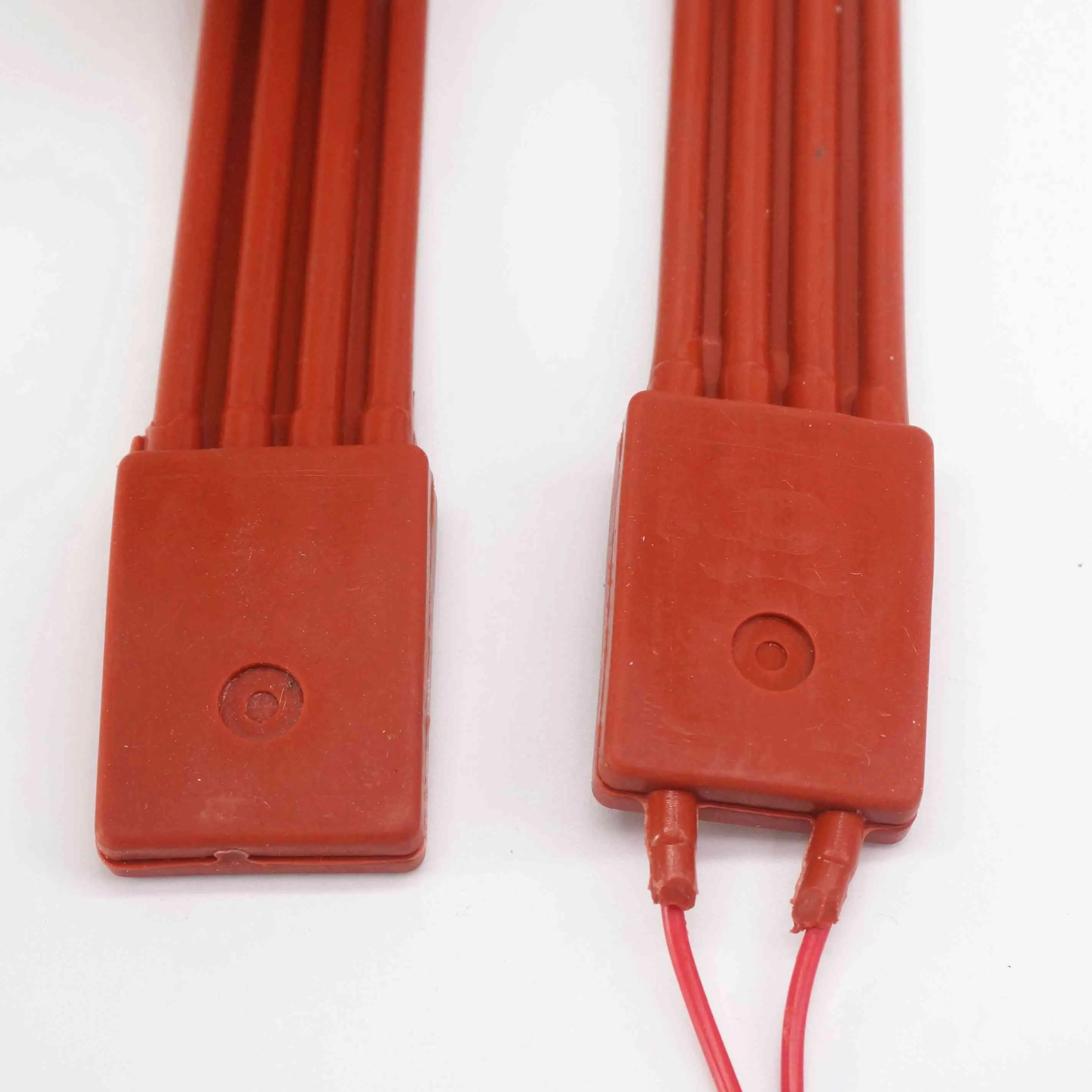 220-230V 15x400mm 40W Waterproof Flexible Silicone Rubber Heater Heating Belt Unfreezer Pipeline Electrical Wires