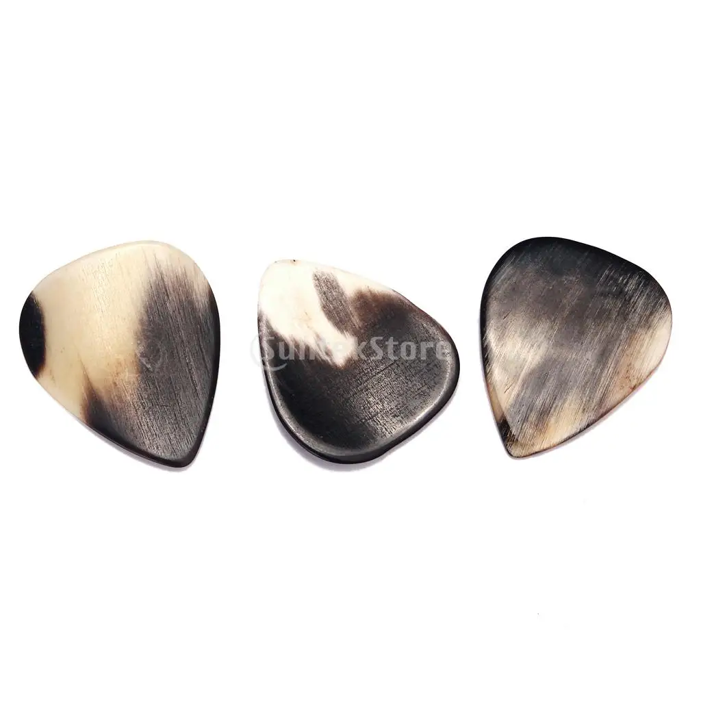 8 Pcs Multi Colored Buffalo Horn Guitar Pick Hand Made high quality pick