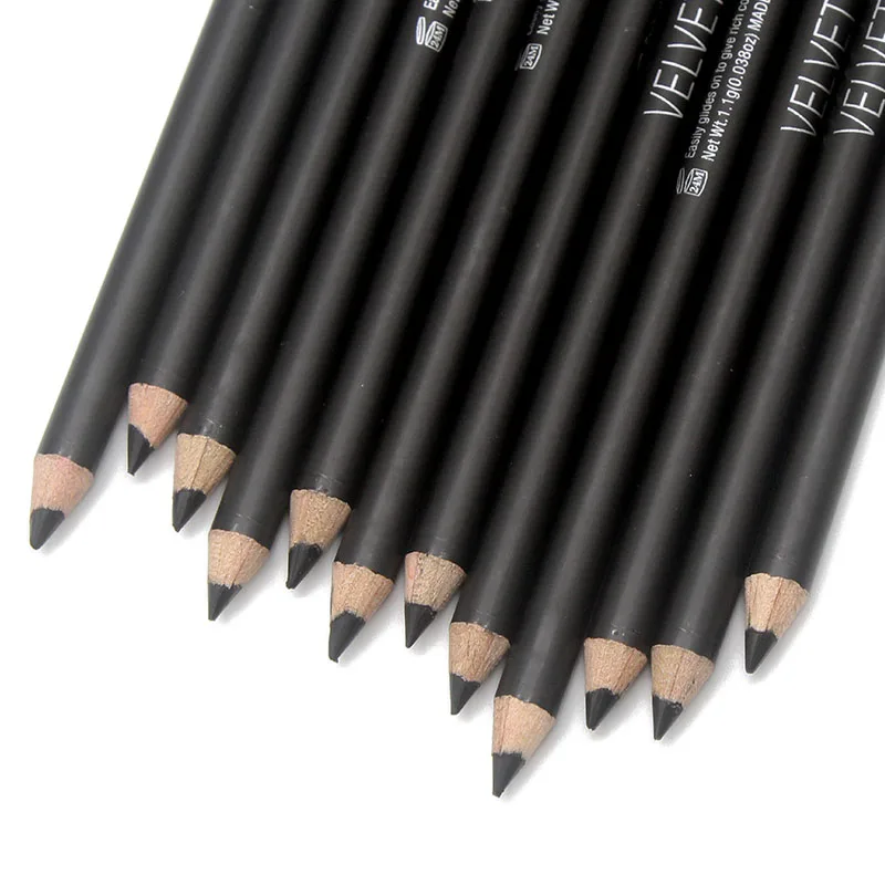 

MENOW 20Lot Waterproof Black Eyeliner Pencil Long lasting Makeup Eyebrow Beauty Pen Eye Liner Cosmetic Tools High Quality