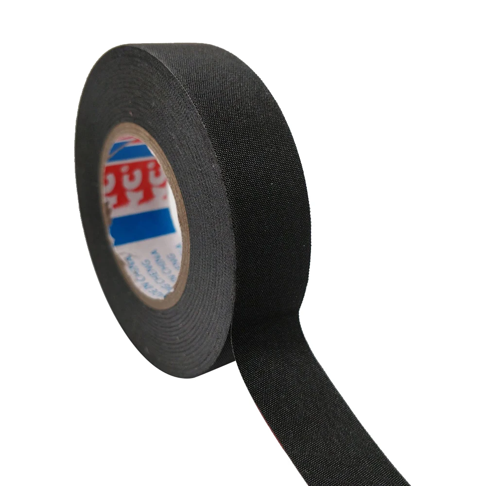 Harness Velvet Tape 15m Car Velvet Wiring Harness Tape Cloth Velvet Flame Retardant Tape Black Adhesive Tape Cable New