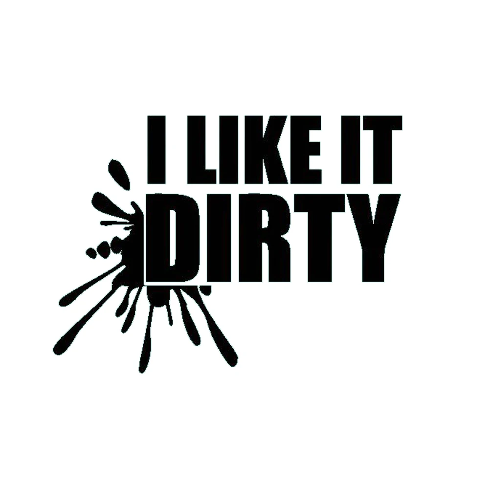 15 * 11cm, I like it. Dirty and fun car windows, bumpers, motorcycle decorations, 4x4 vinyl car stickers