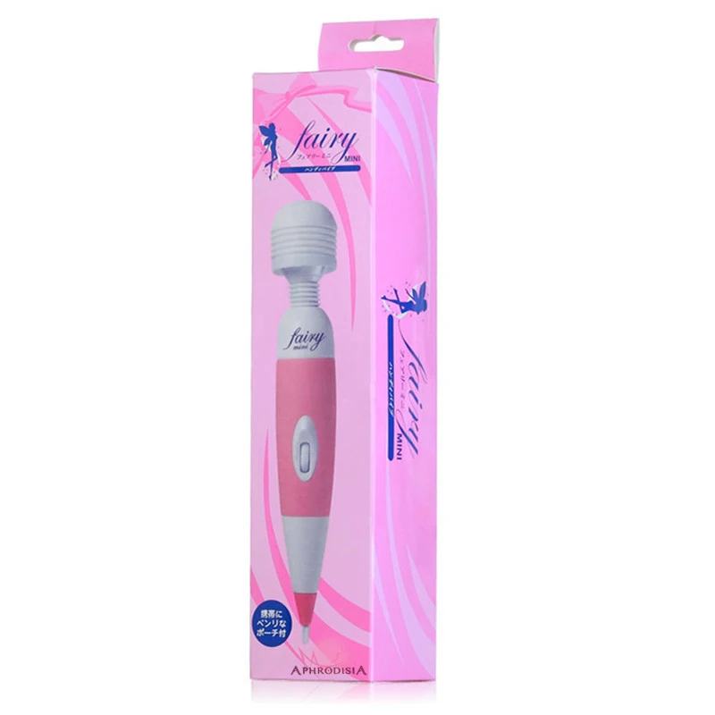 WITH BOX Multispeed Powerful Female Personal Wand Massager,Fairy Mini AV Vibrator Clit Stimulation, Sex Toys For Women US Plug