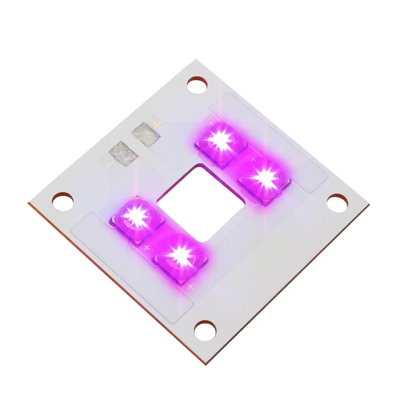 uv 405nm 40W LED Light source lamp panel copper plate integrated light beads violet for ANYCUBIC Photon UV DLP 3D printer parts