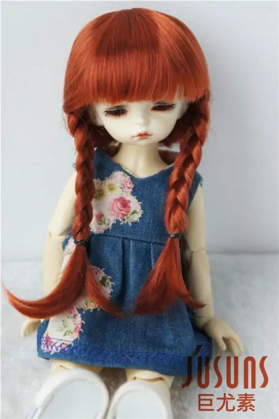 Top Sale JD018B Alle maten Leuke BJD Synthetische Mohair Pruiken Groothandel Pop Pruik Top Kwaliteit Haar Mode Goedkope Accessoires